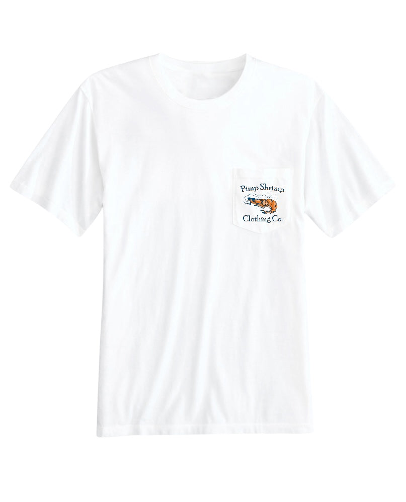 Fighting Chair Short Sleeve Pocketed T-Shirt