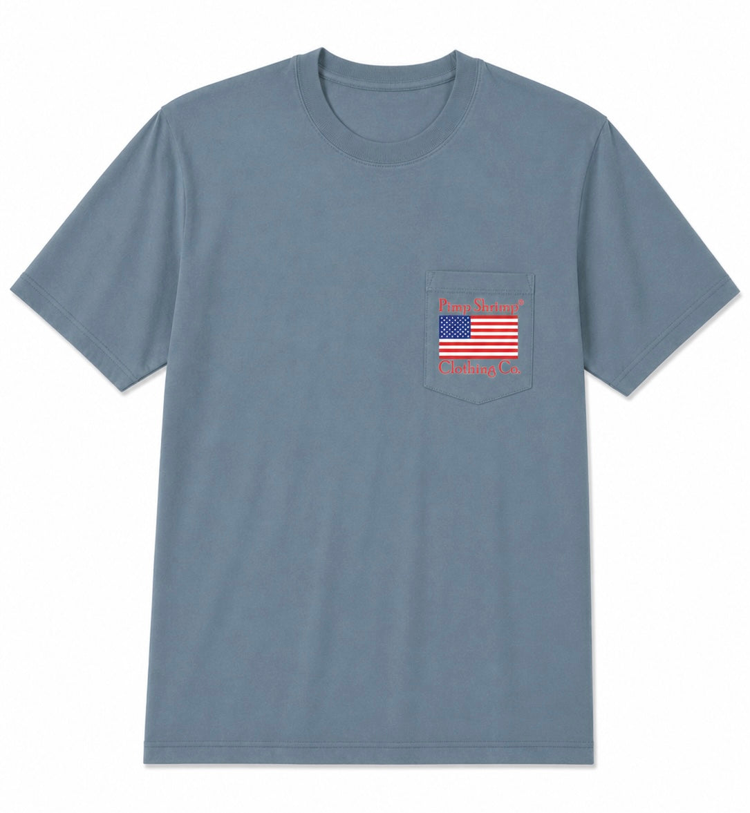 "Off-Road American" Short Sleeve Pocketed T-Shirt