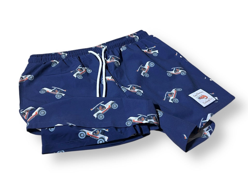 Men's Swim Shorts - Harbor Blue Off-Road