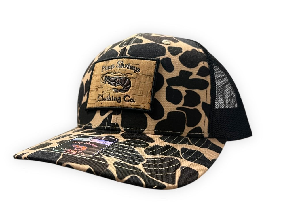 Old School Camo Trucker Hat – Pimp Shrimp Clothing