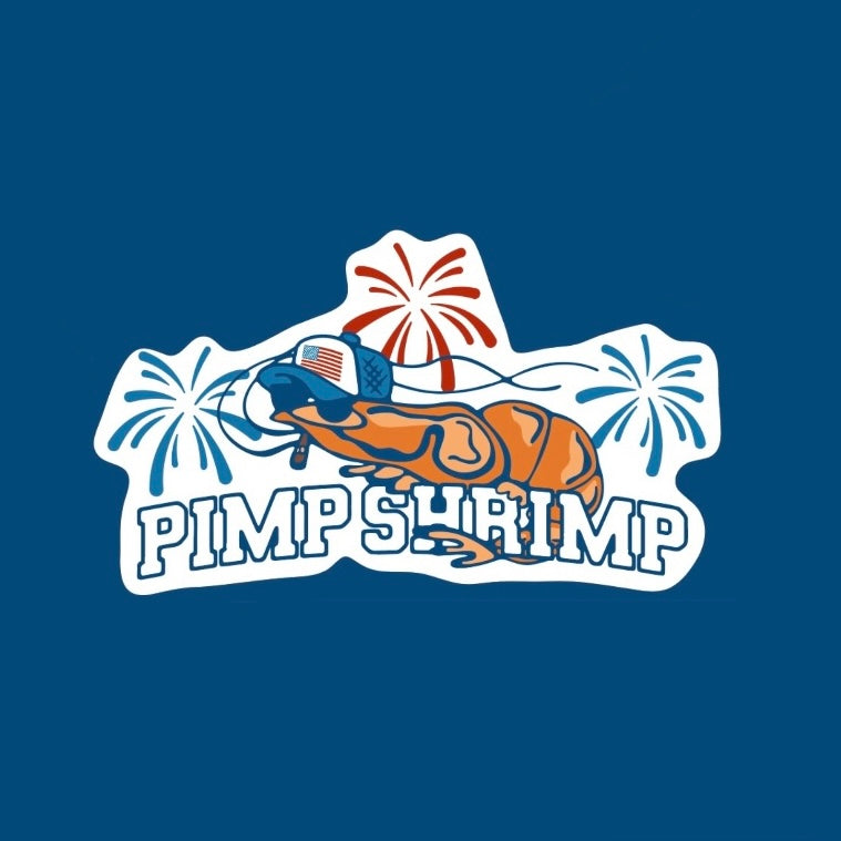 Celebration Shrimp Decal