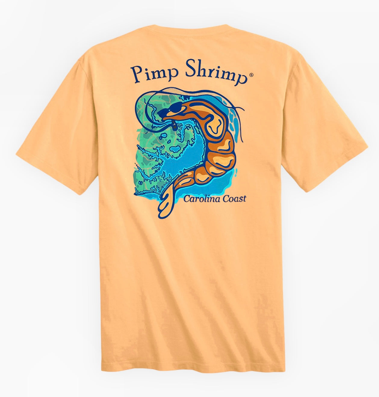 Carolina Coast Short Sleeve Pocketed T-Shirt