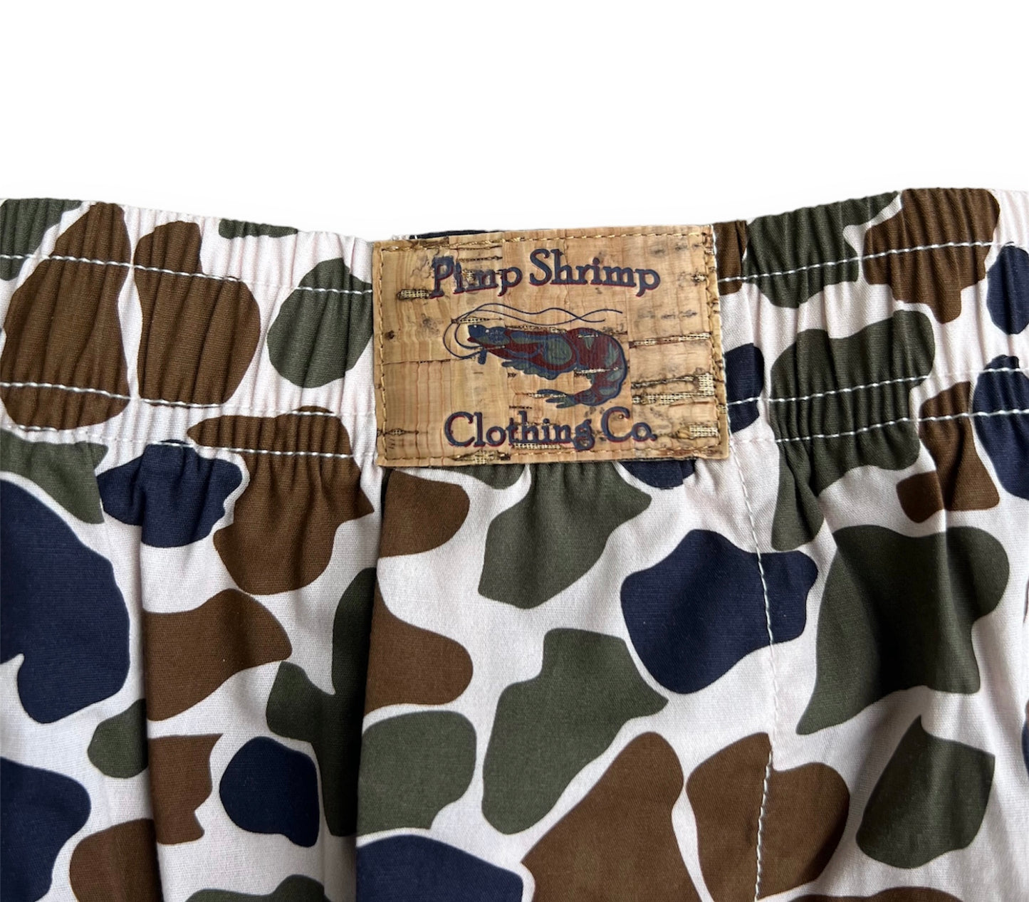 100% Comfort Cotton Old School Camo Boxer Shorts