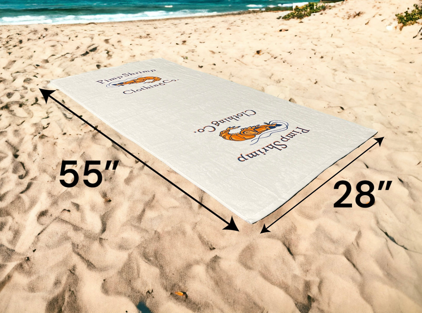 Deluxe Pimp Shrimp Beach Towels