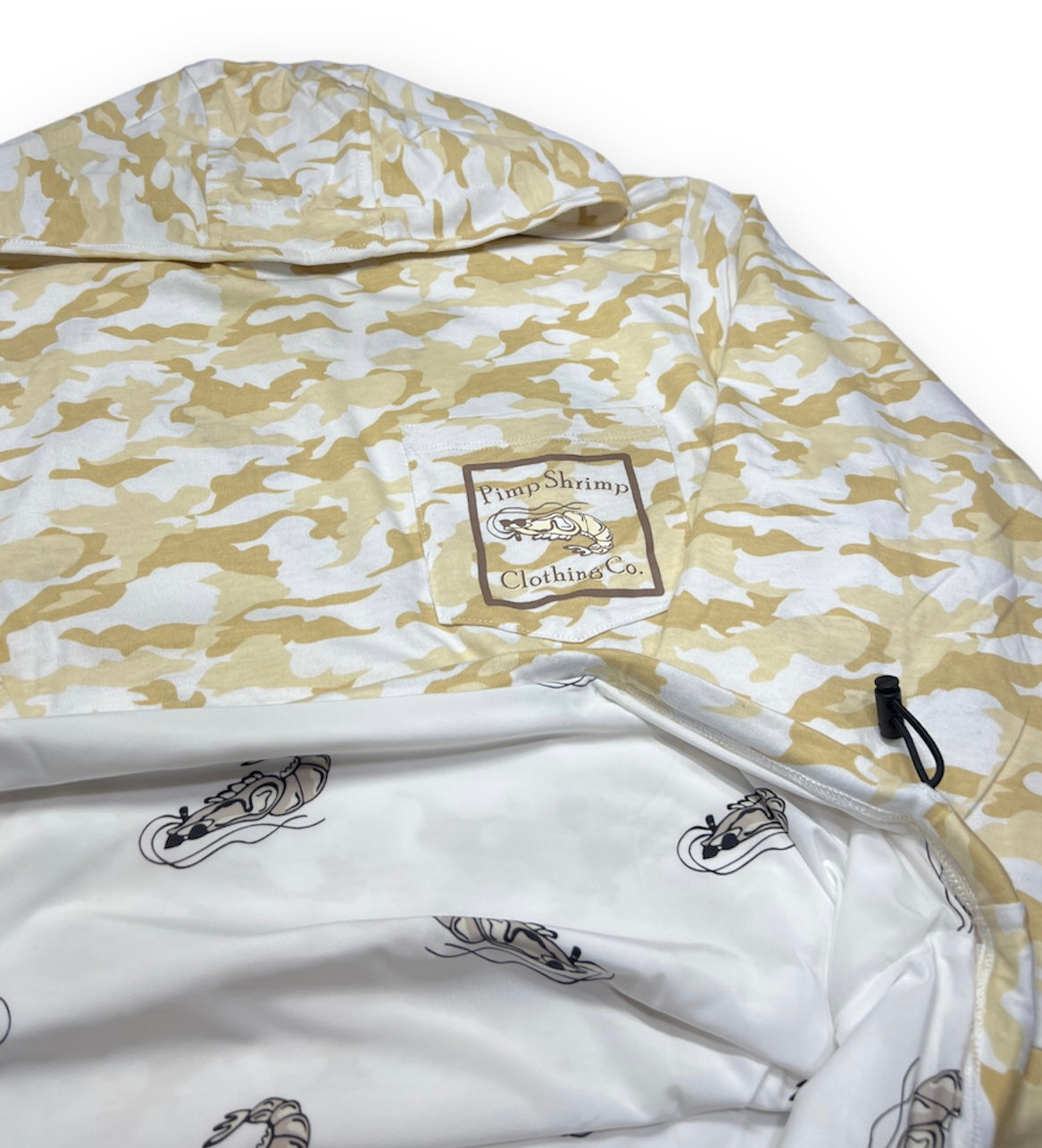 Snow Marsh Comfort Lined T-Shirt Hoodie