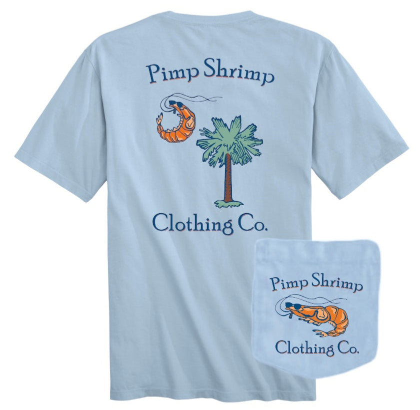 Crescent Moon Short Sleeve Pocketed T-Shirts