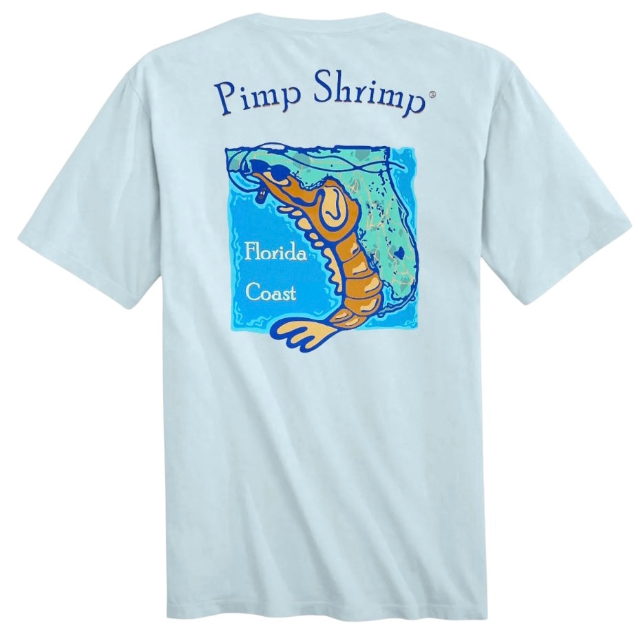 Florida Coast Short Sleeve Pocketed T-Shirt