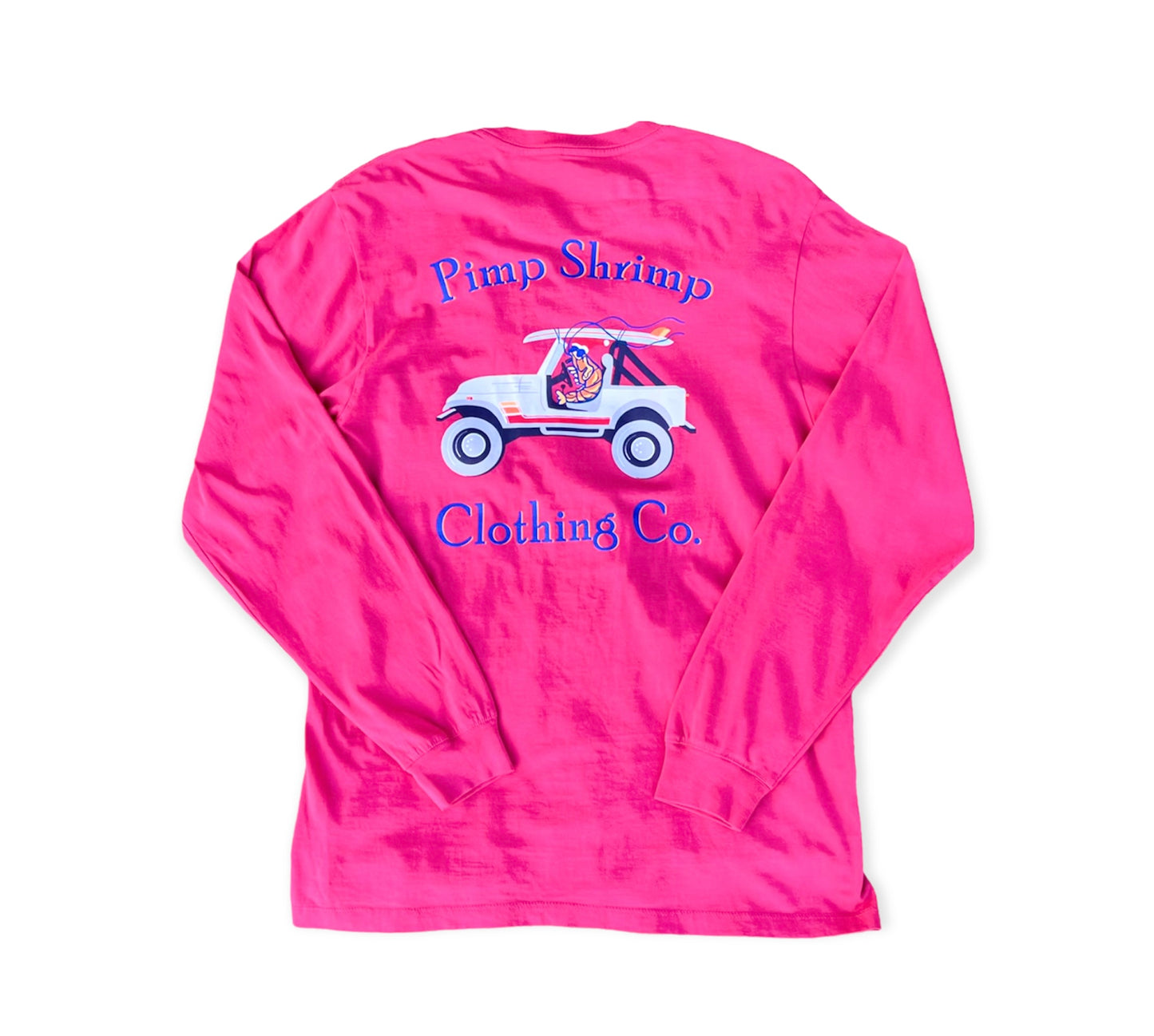 Long Sleeve Off Road Santa Pocketed T-Shirt