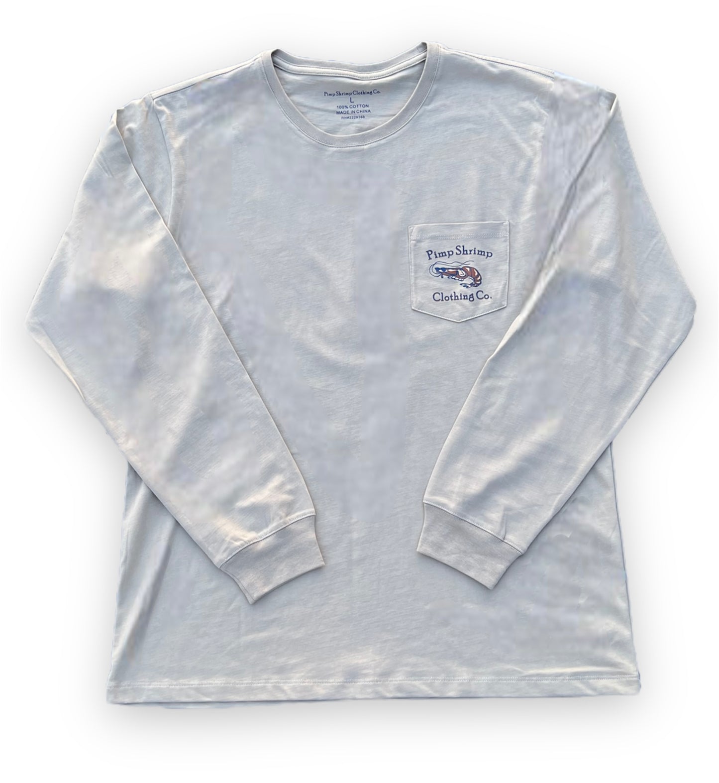 The Camo-Back Long Sleeve Pocketed T-Shirt
