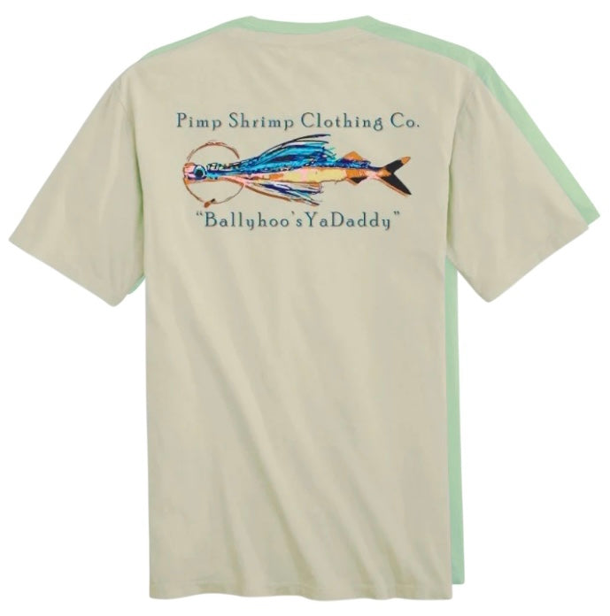 Ballyhoo Short Sleeve Pocketed T-Shirt – Pimp Shrimp Clothing