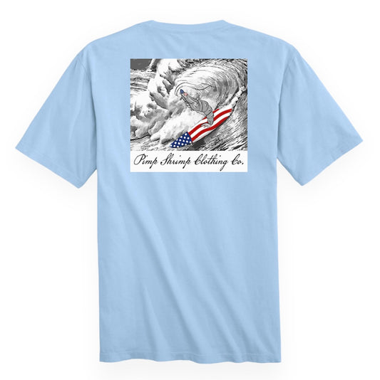 Patriot Surfer Short Sleeve T-Shirt