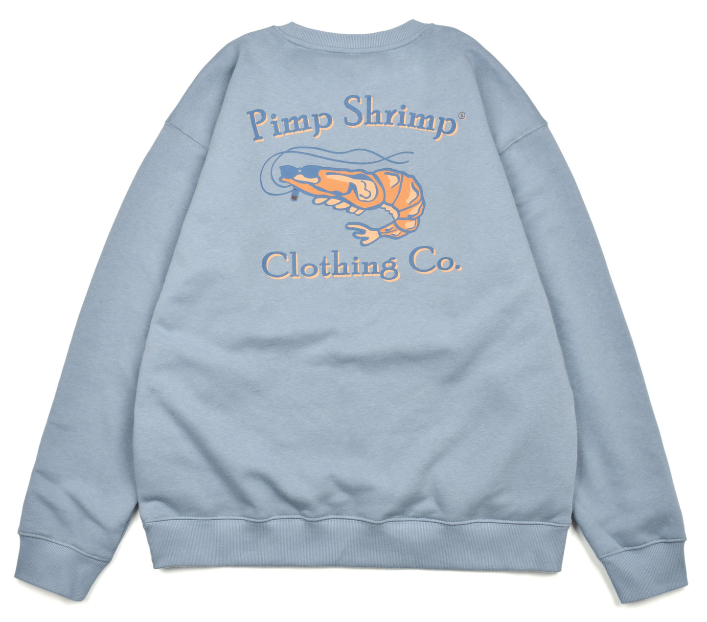 Original Logo Crewneck - Misty Blue