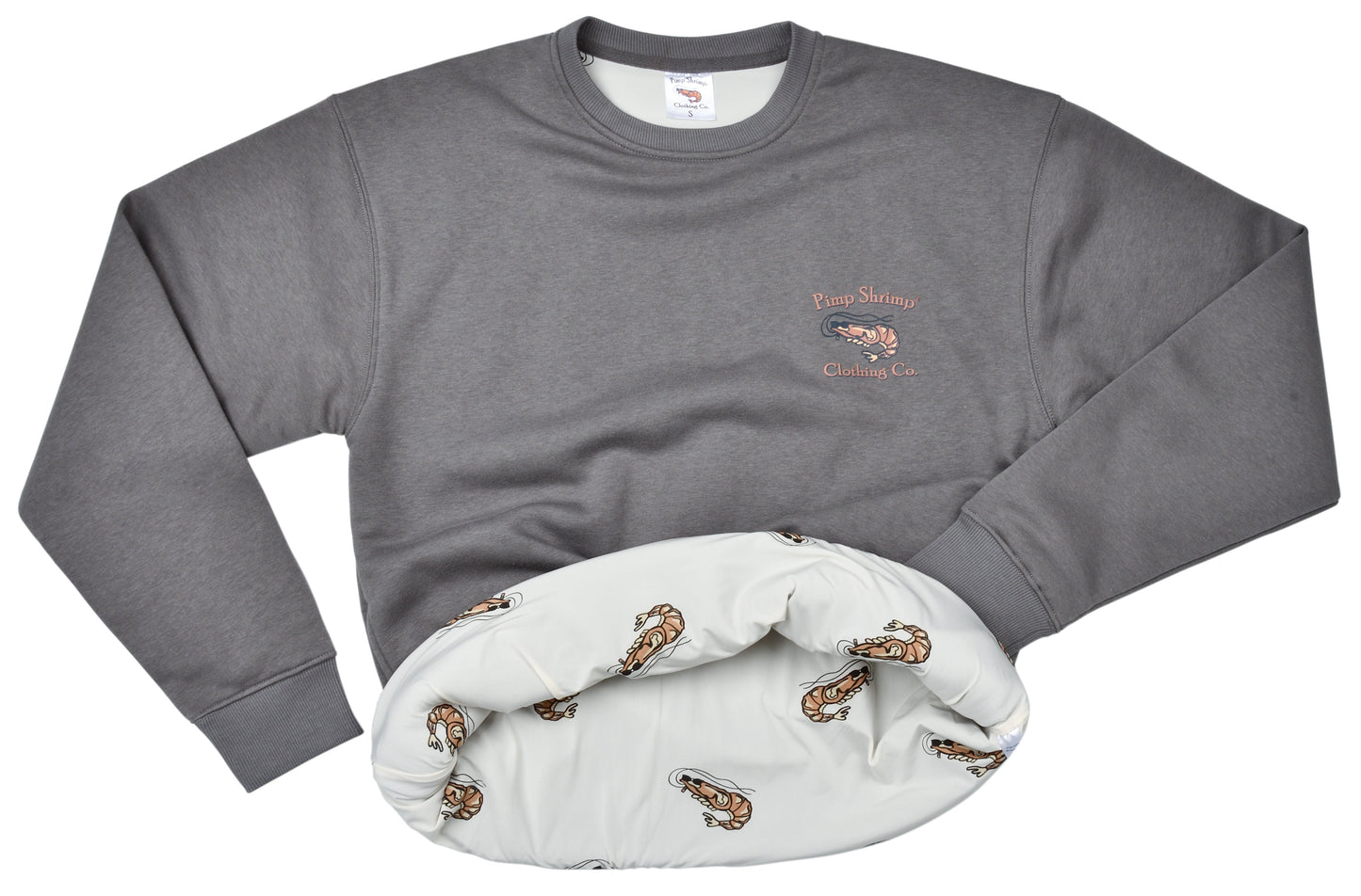 Crewneck - Charcoal Camo-Back