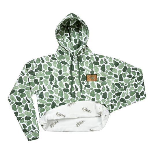 Green Oyster Camo Mid-Weight Hoodie