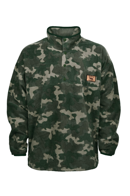 SaltMarsh Camo Fleece Pullover
