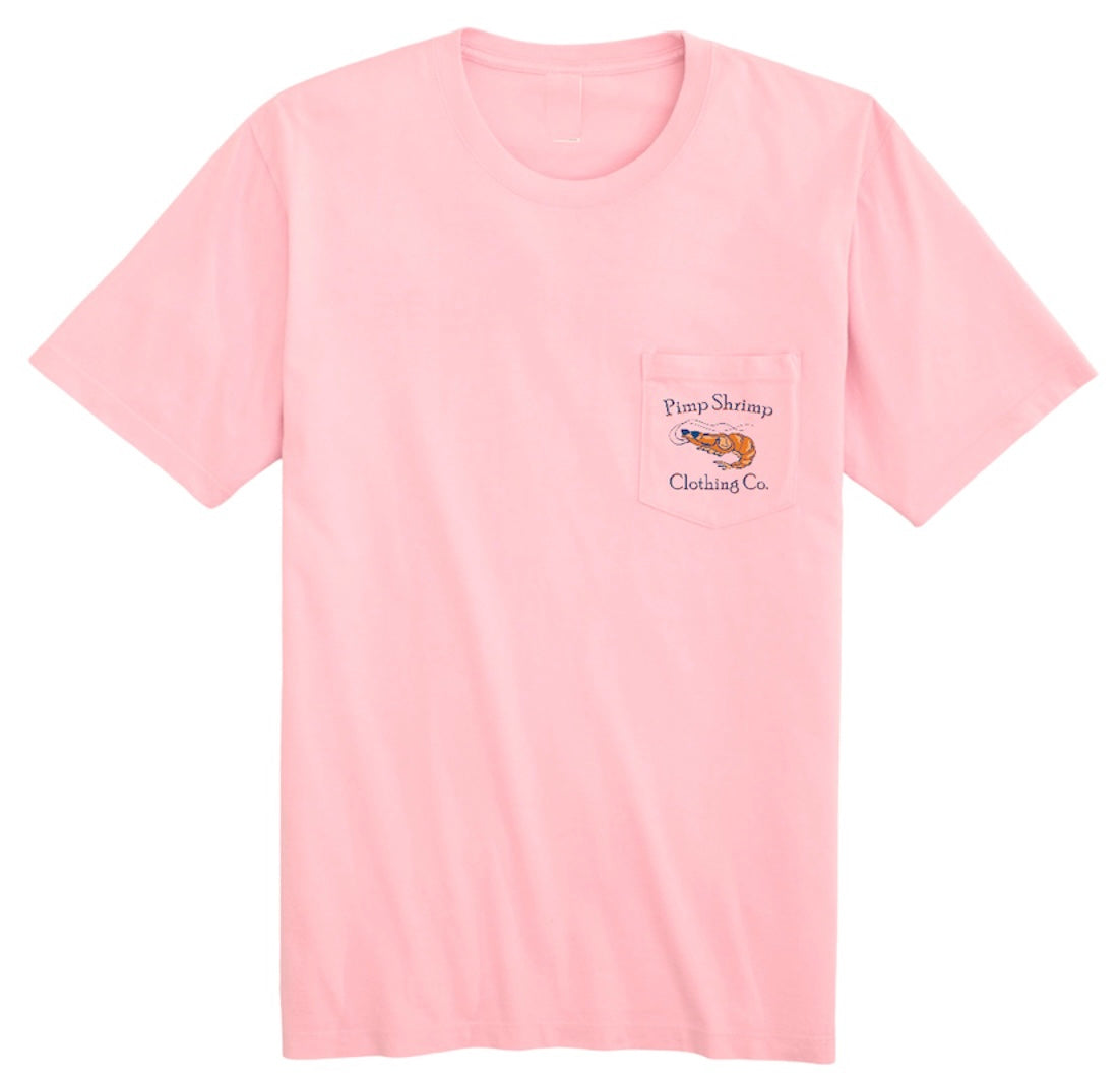 Youth Pink Off-Road Short Sleeve Pocket T-Shirt