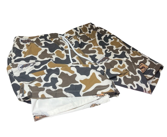Men's Swim Shorts - New School Camo