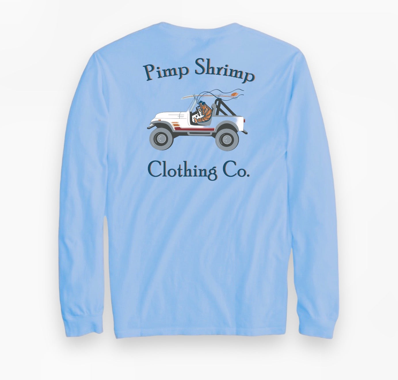 Long Sleeve Off Road TShirt Pimp Shrimp Clothing