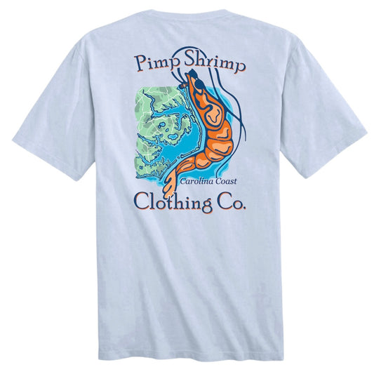 Carolina Coast Short Sleeve Pocketed T-Shirt