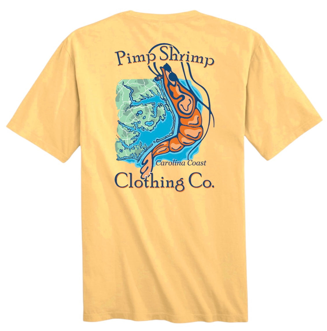 Carolina Coast Short Sleeve Pocketed T-Shirt