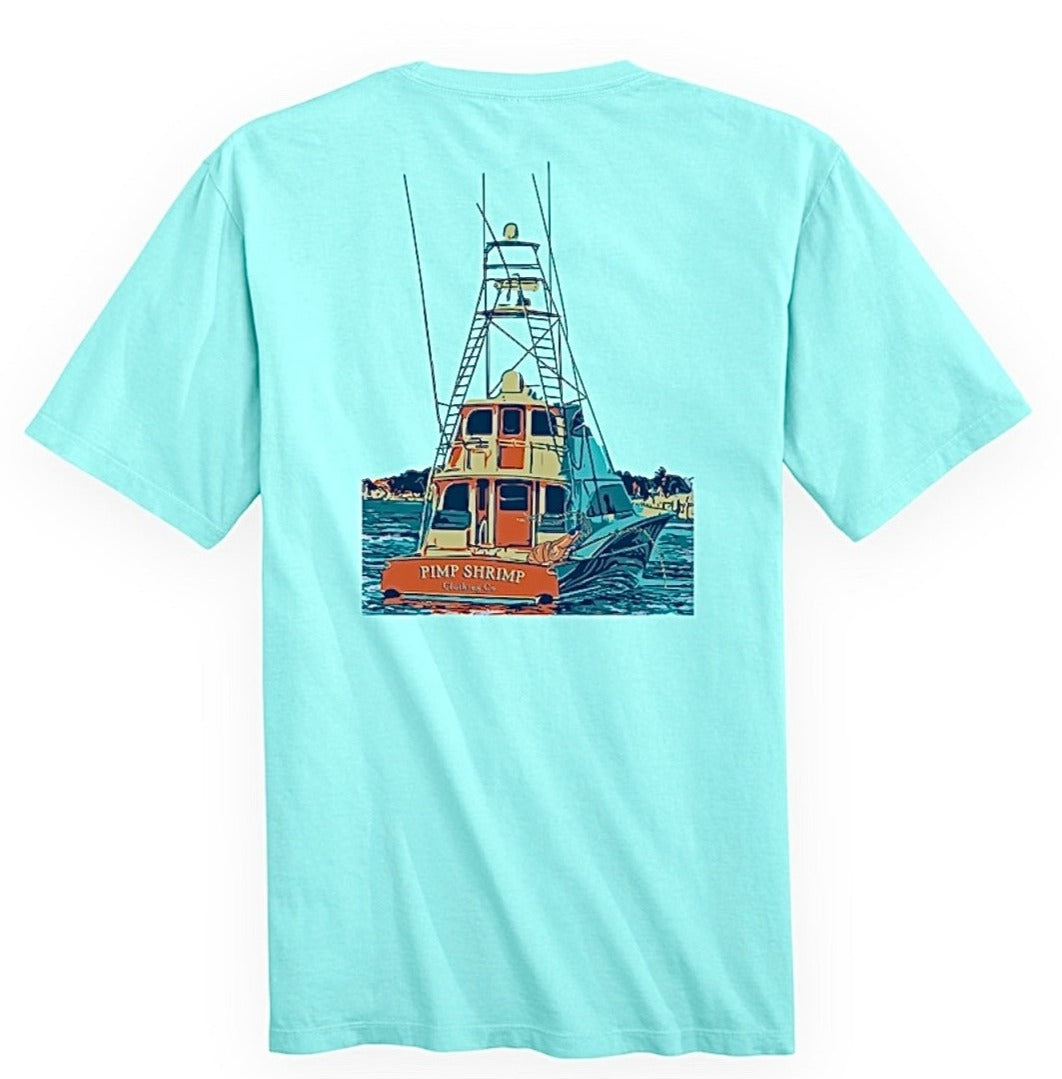 Sportfisher Short Sleeve Pocketed T-Shirt – Pimp Shrimp Clothing