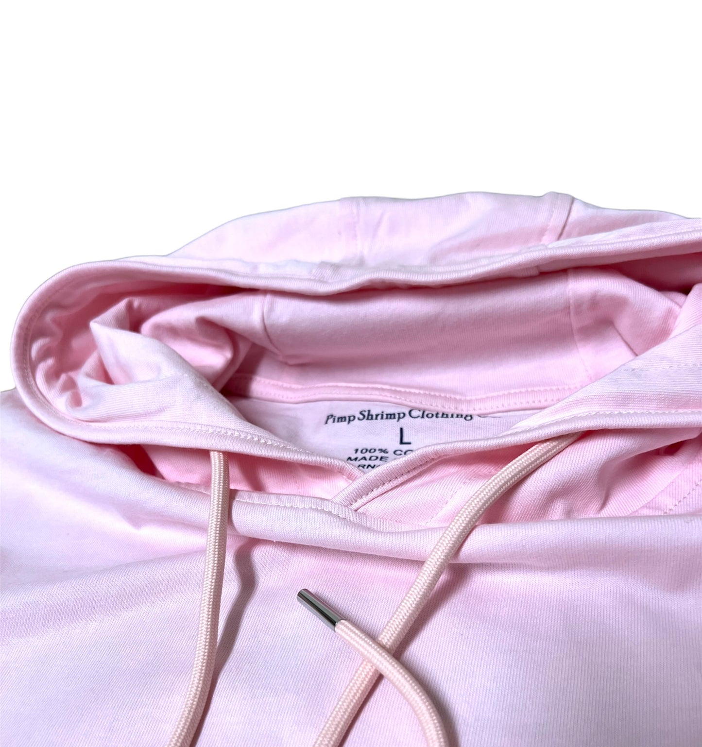 Pink Light-Weight T-Shirt Hoodie