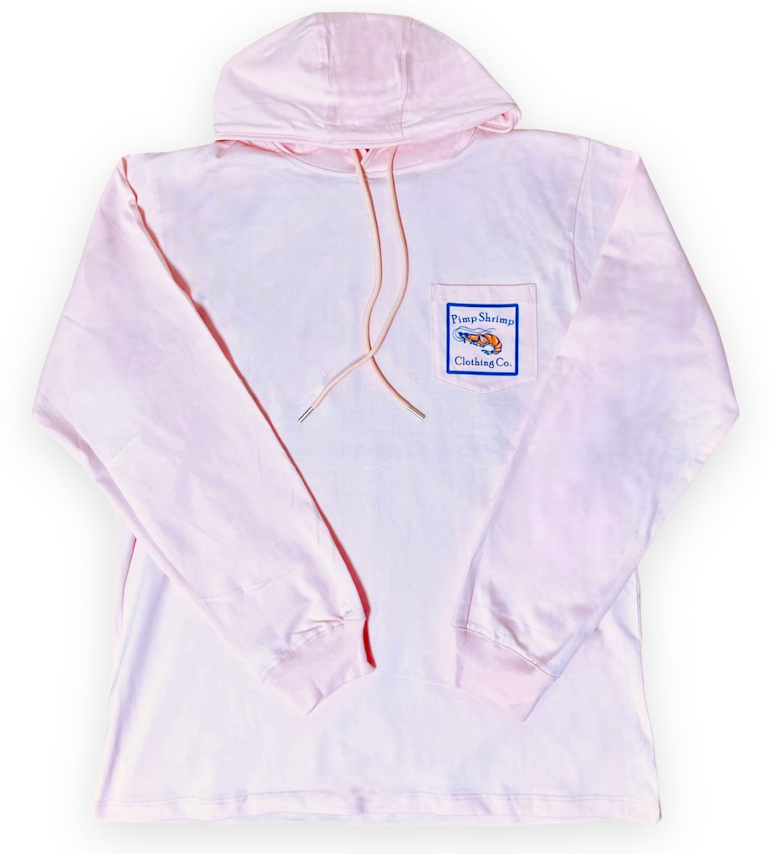 Pink Light Weight T Shirt Hoodie Pimp Shrimp Clothing