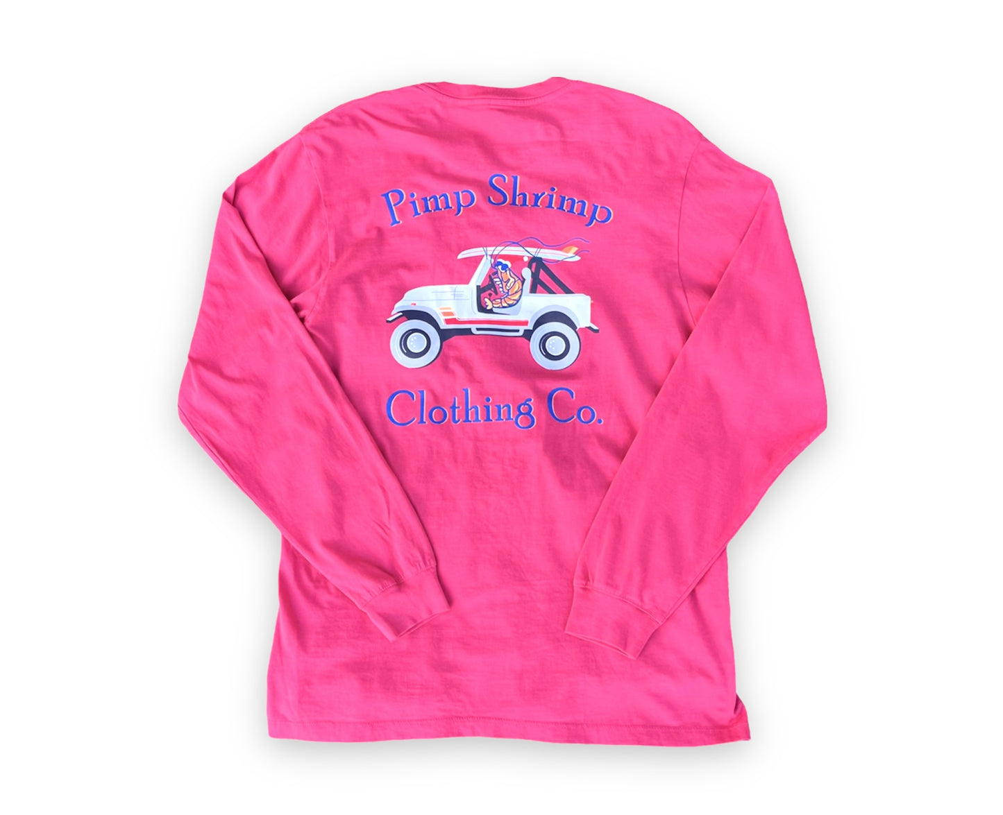 Long Sleeve Off Road Santa Pocketed T-Shirt